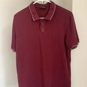 The Kooples Sport Men’s Burgundy Red Polo Shirt